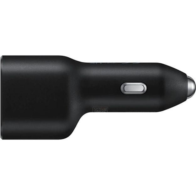 Samsung car charger Samsung Car Charger Duo 40W (Dual Port) - Black (7672277074009)