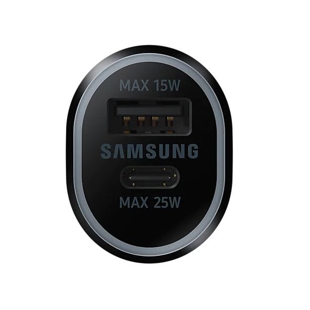 Samsung car charger Samsung Car Charger Duo 40W (Dual Port) - Black (7672277074009)