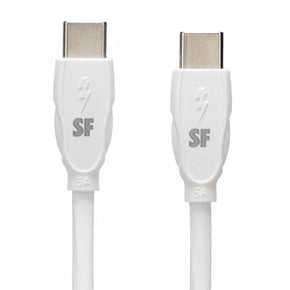 Samsung car charger Supa Fly 1.5m 120W Usb Type C Cable – White (7674288734297)