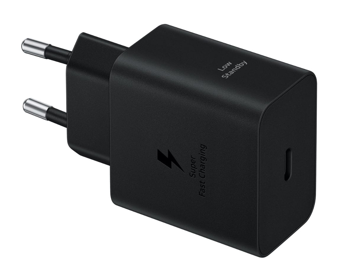 Samsung Charger Samsung Original 45W PD Wall Charger With 5A USB-C To USB-C Cable - Black (6981723160665)