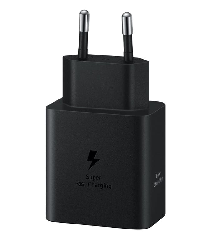 Samsung Charger Samsung Original 45W PD Wall Charger With 5A USB-C To USB-C Cable - Black (6981723160665)