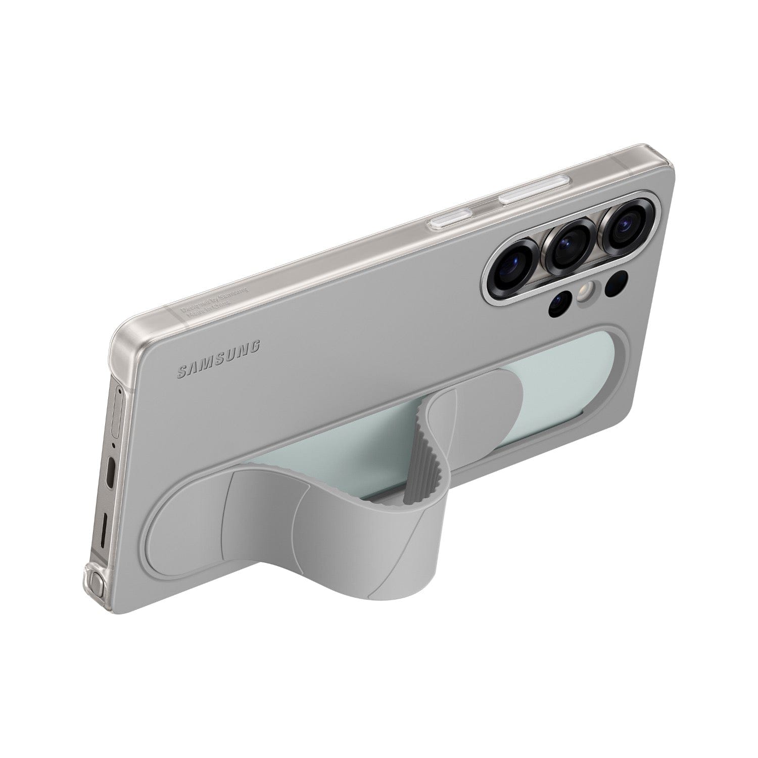 Samsung Electronics Accessories Samsung Standing Grip Cover for Samsung Galaxy S25 Ultra – Grey