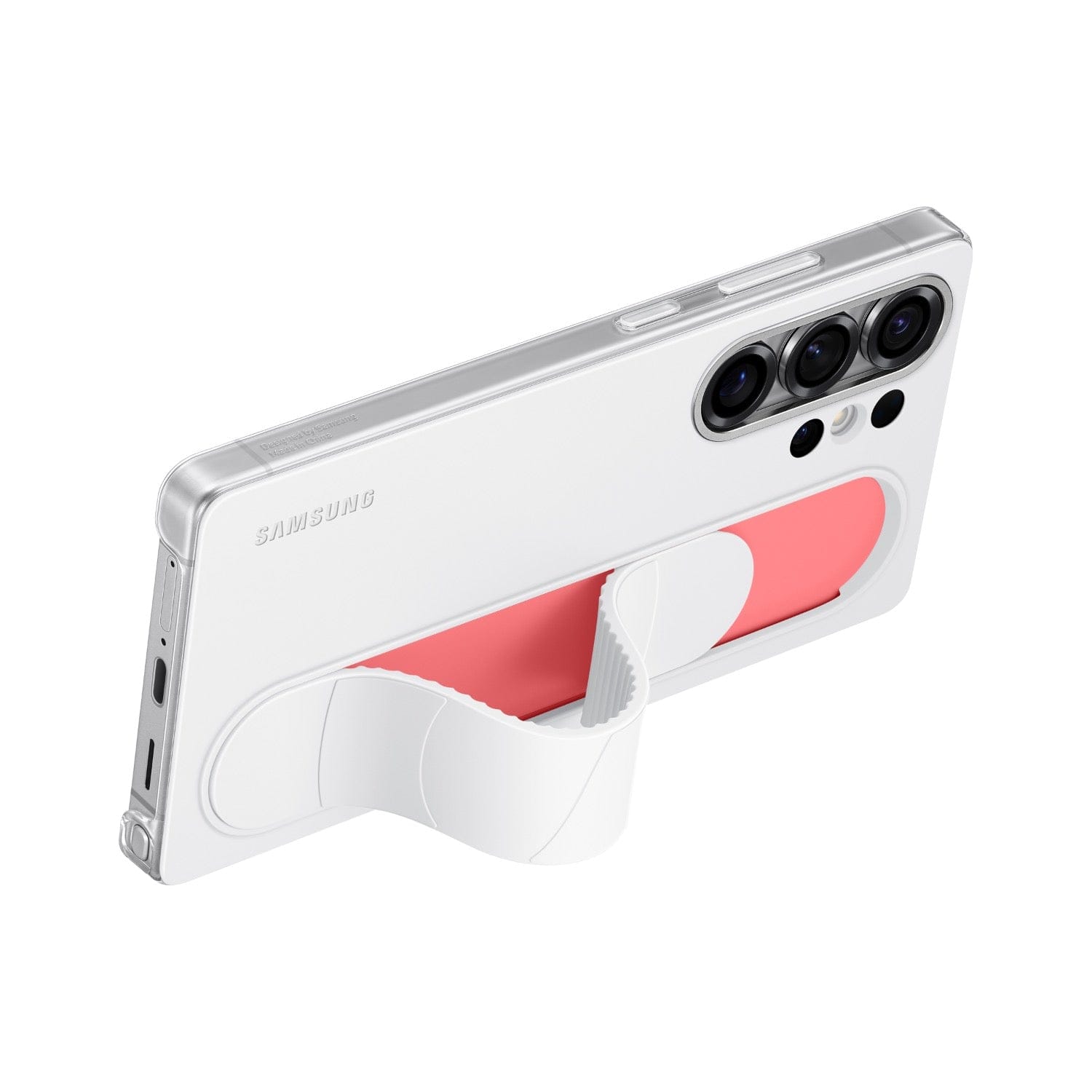 Samsung Electronics Accessories Samsung Standing Grip Cover for Samsung Galaxy S25 Ultra – White