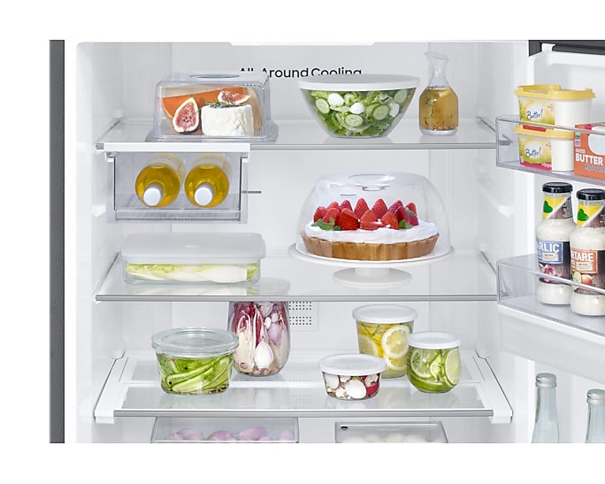 Samsung Fridge/Freezer Samsung 459L Black Bottom Freezer Fridge Water Dispenser RB50DG632EB1FA