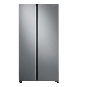 Samsung Fridge Samsung 647L Matt Silver Side By Side Fridge RS62R5011M9 (6551318069337)