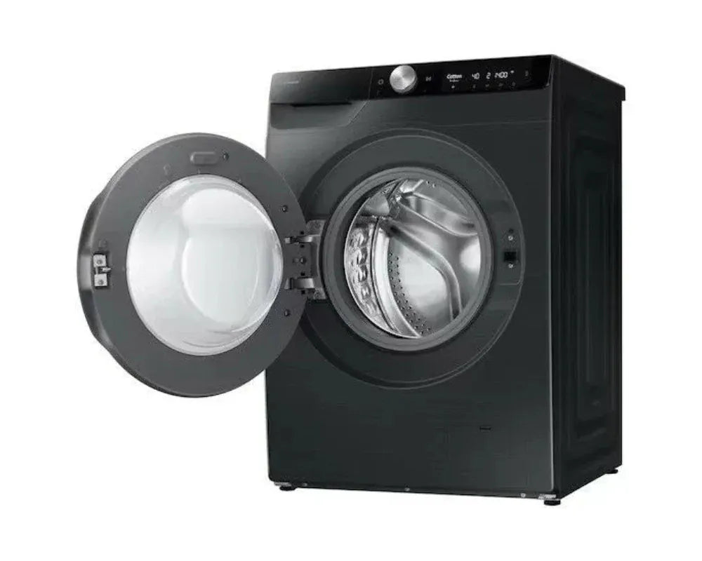 Samsung FRONTLOADER Samsung 9kg Black Front Loader With AI Ecobubble Washing Machine - WW90DG6U94LBFA