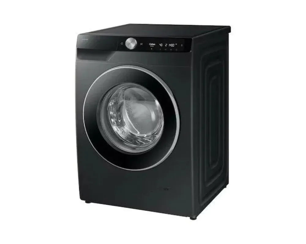 Samsung FRONTLOADER Samsung 9kg Black Front Loader With AI Ecobubble Washing Machine - WW90DG6U94LBFA