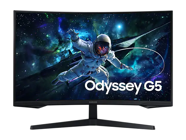 Samsung Monitor Samsung G55 32" QHD 1ms 165Hz FreeSync Gaming Monitor LS32CG552EAXXA