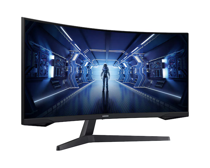 Samsung Monitor Samsung LC34G55TWWPXEN Odyssey G55T 34" UWQHD  165Hz  Curved Gaming Monitor