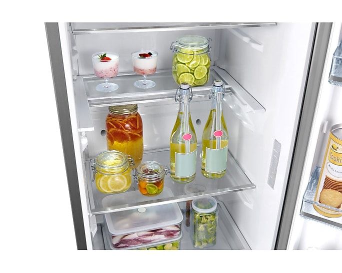 Samsung Refrigeration Samsung 385L Silver Upright Fridge RR39M71407F