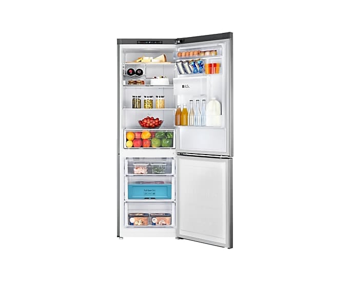 SAMSUNG Refrigerators Samsung 321L Inox Stainless Fridge Freezer Combo RB33J3611S9