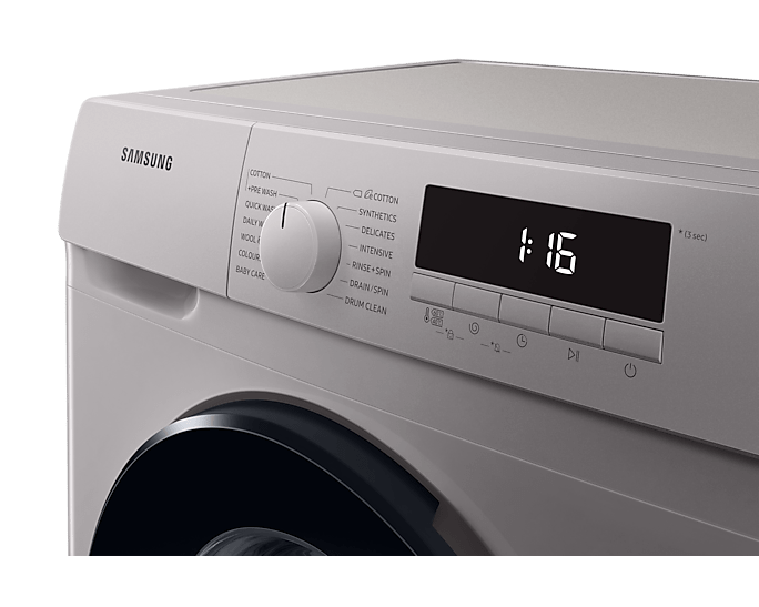 Samsung Samsung 8kg Front Loader Washing Machine Silver WW80T3040BS (7137397243993)