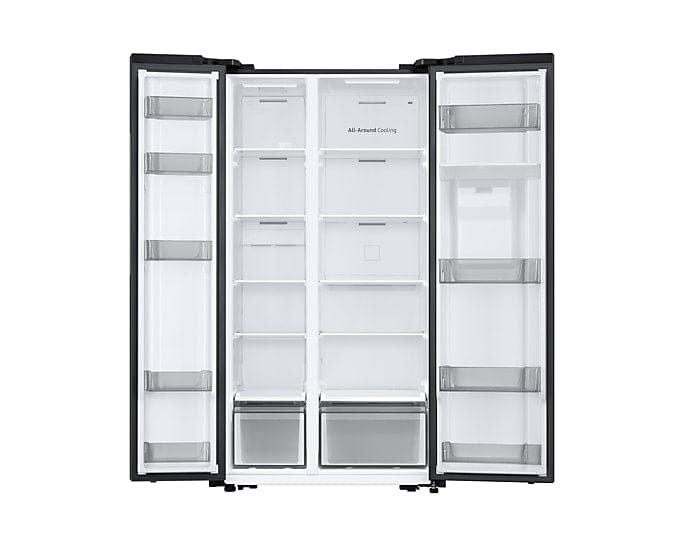 Samsung Side by side fridge Samsung 560L Gentle black Matt Side by side fridge RS57DG4100B4FA
