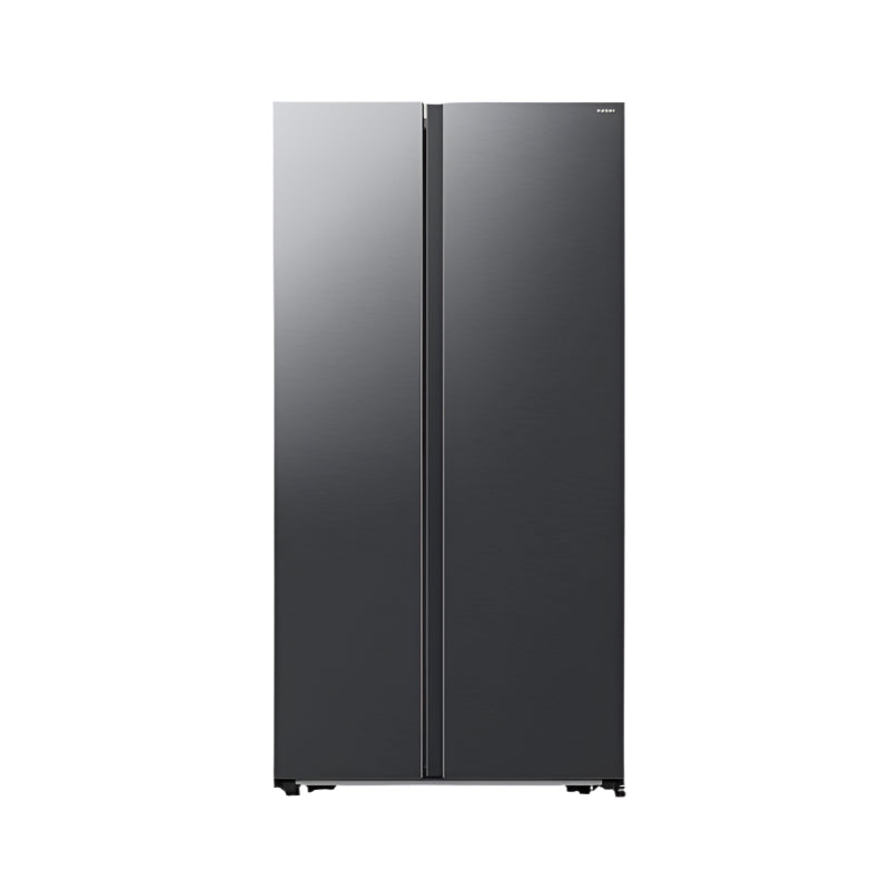 Samsung Side by side fridge Samsung 564l Gentle Black Matt Side By Side Fridge Freezer  RS57DG4000B4FA
