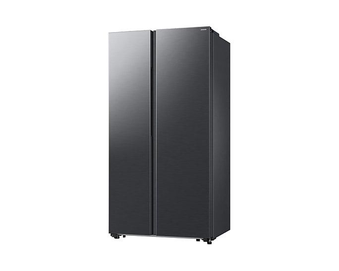 Samsung Side by side fridge Samsung 564l Gentle Black Matt Side By Side Fridge Freezer  RS57DG4000B4FA