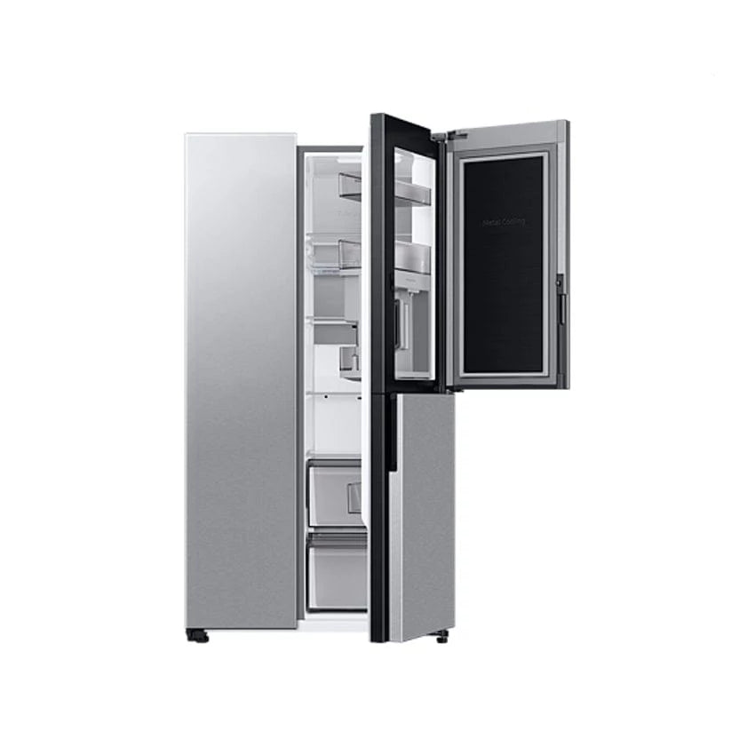 Samsung Side by side fridge Samsung 595L Clean Steel Side By Side Fridge RH69B8940SL (7348648345689)