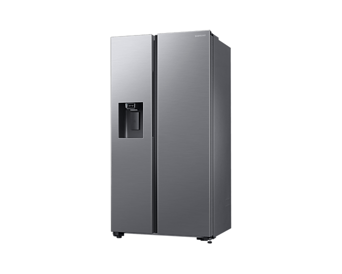 SAMSUNG Side by side fridge Samsung 617L Gentle Silver Side By Side Fridge RS65DG54R3S9FA (7759823503449)