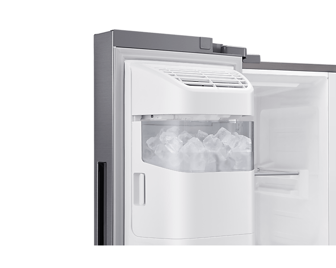 SAMSUNG Side by side fridge Samsung 617L Gentle Silver Side By Side Fridge RS65DG54R3S9FA (7759823503449)