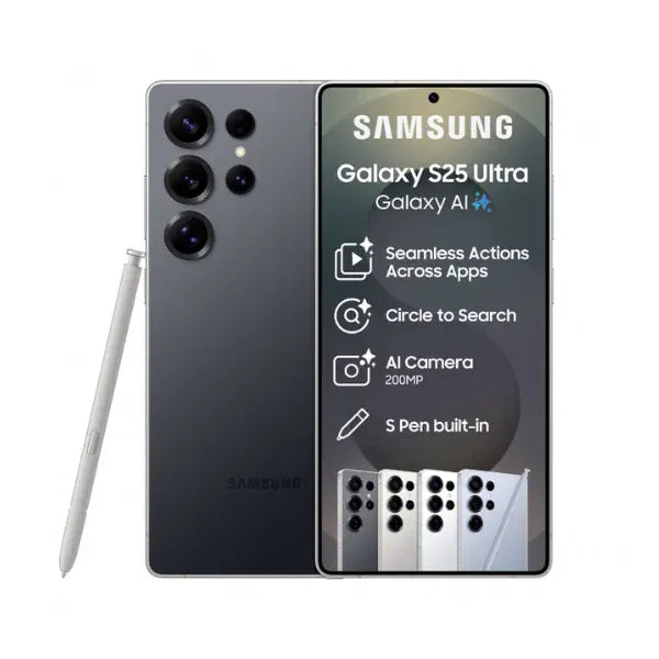 samsung Smart Phones Black Samsung Galaxy S25 Ultra 256GB