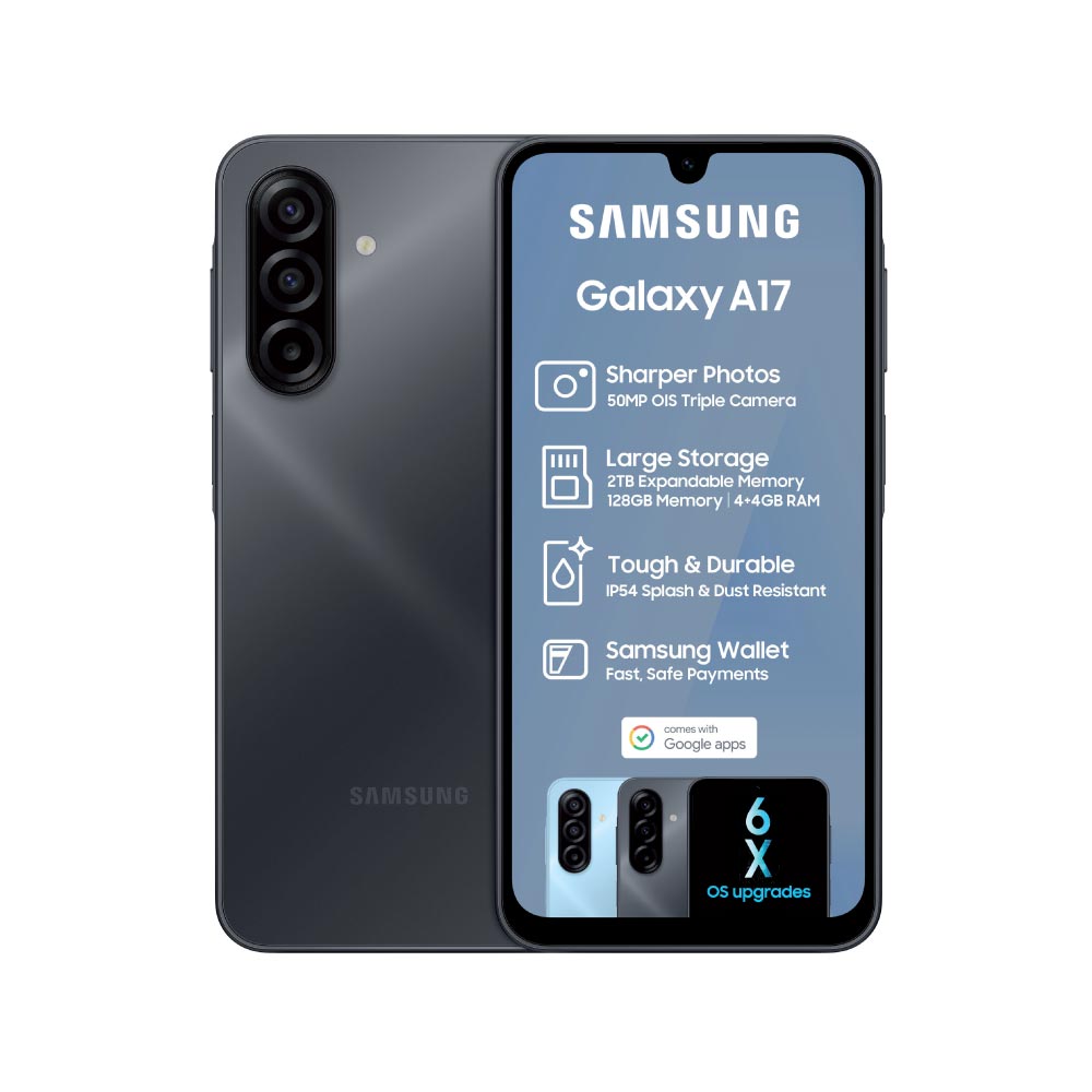 Samsung Smart Phones Samsung Galaxy A17 128GB LTE Dual Sim - Black