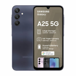 Samsung Smart Phones Samsung Galaxy A25 5G 128GB Dual Sim - Blue Black (7536751706201)