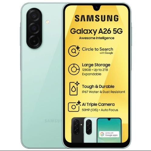 Samsung Smart Phones Samsung Galaxy A26 5G 128GB - Green