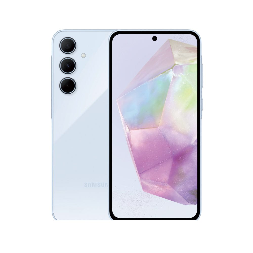 Samsung Smart Phones Samsung Galaxy A35 5G 128GB Dual Sim -Awesome Ice Blue (7536717561945)