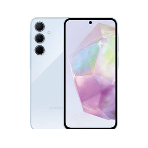 Samsung Smart Phones Samsung Galaxy A35 5G 128GB Dual Sim -Awesome Ice Blue (7536717561945)