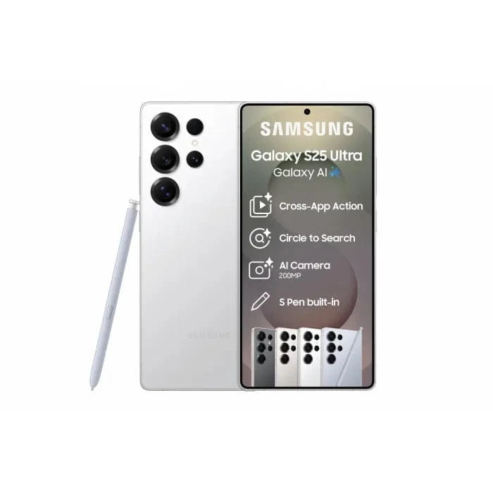 Samsung Smart Phones Samsung Galaxy S25 Ultra 256GB - White Silver