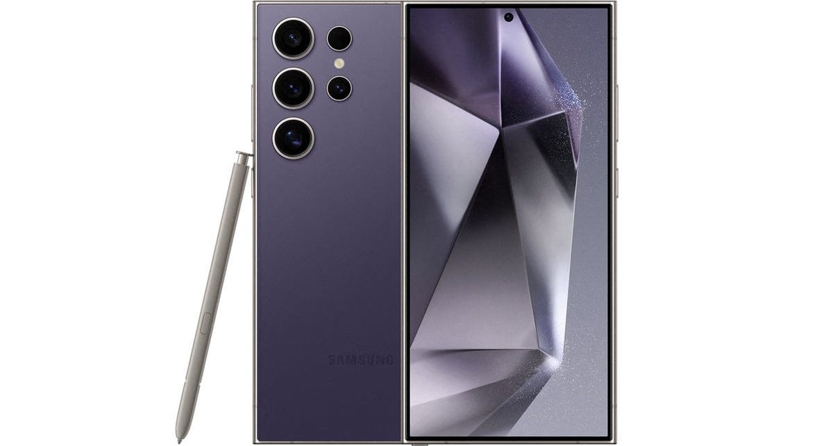 Samsung Smart Phones Shadow Violet / 256GB Samsung Galaxy S24 Ultra 5G 256GB