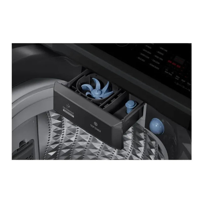 Samsung Top loader Samsung 17.5kg Deep Charcoal Top Loader Washing Machine - WA80F18S8CFA