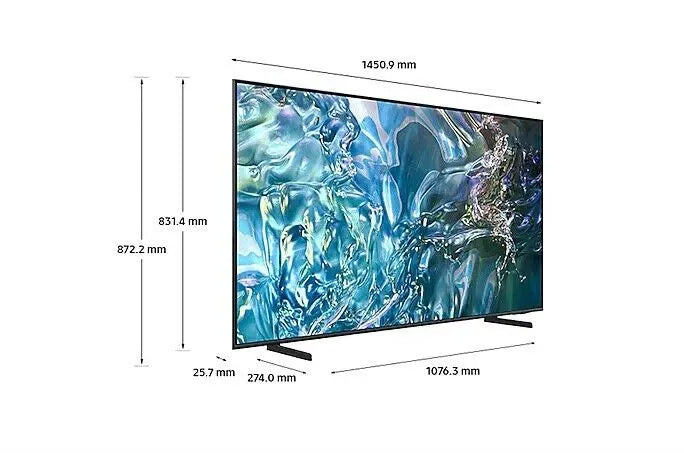 SAMSUNG TV Samsung 165cm (65") QLED 4K Q60D Tizen OS Smart TV - QA65Q60DAKXXA