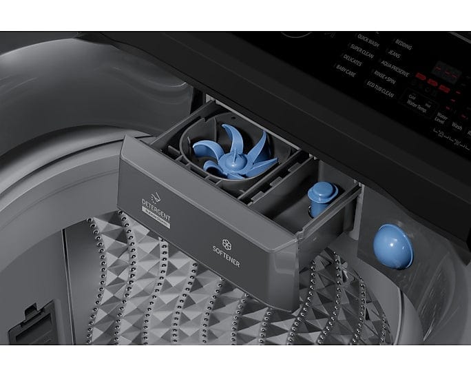 Samsung Washing Machines Samsung 14kg Dark Grey Top Loader WA14CG5745DDFA