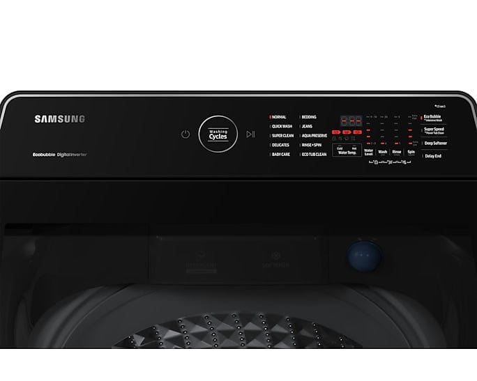 Samsung Washing Machines Samsung 14kg Dark Grey Top Loader WA14CG5745DDFA