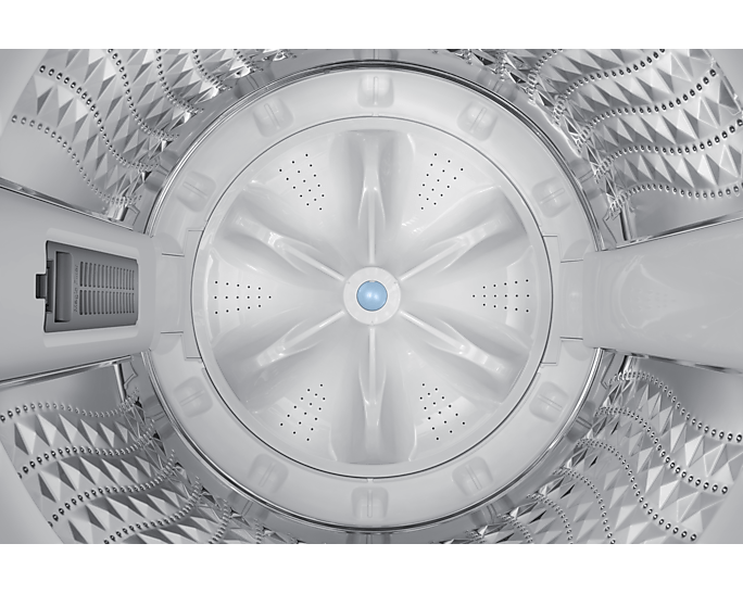 Samsung Washing Machines Samsung 15Kg Top load Washer with Ecobubble™ and Digital Inverter Technology WA15CG5745BVFA (7398400557145)