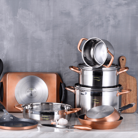 San Ignacio FRYING PAN San Ignacio Cobre 20cm Casserole With Lid SG-8131