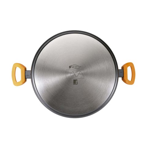 San Ignacio POTS San Ignacio 28cm Forged Shallow Pan With Lid SGN2288 (7898915602521)