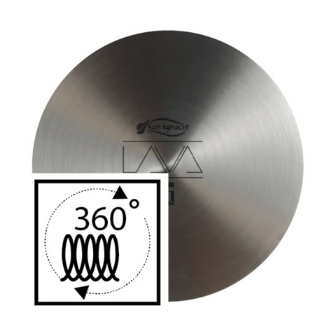 San Ignacio POTS San Ignacio 28cm Forged Shallow Pan With Lid SGN2288 (7898915602521)