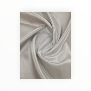 SANGANI TEXTILES Fabric Light Grey Taffeta Plain 214 Collection 280cm