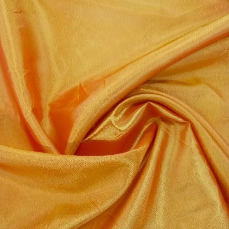 SANGANI TEXTILES Fabric Orange Taffeta Plain 280cm (7601408966745)
