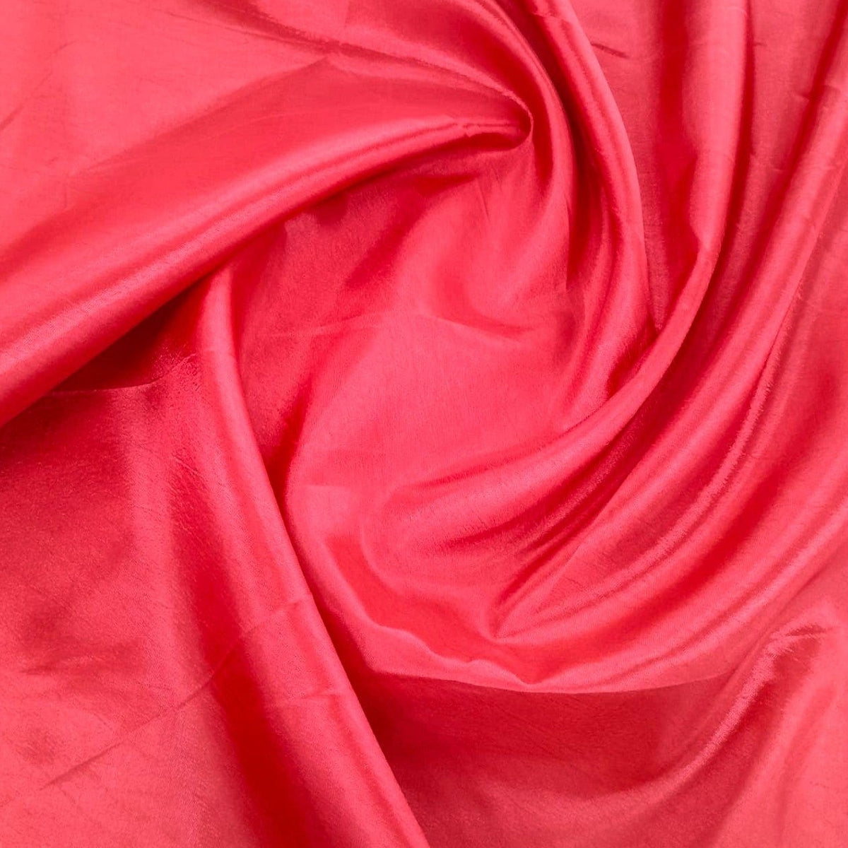 SANGANI TEXTILES Fabric Red Taffeta Plain 214 Collection 280cm