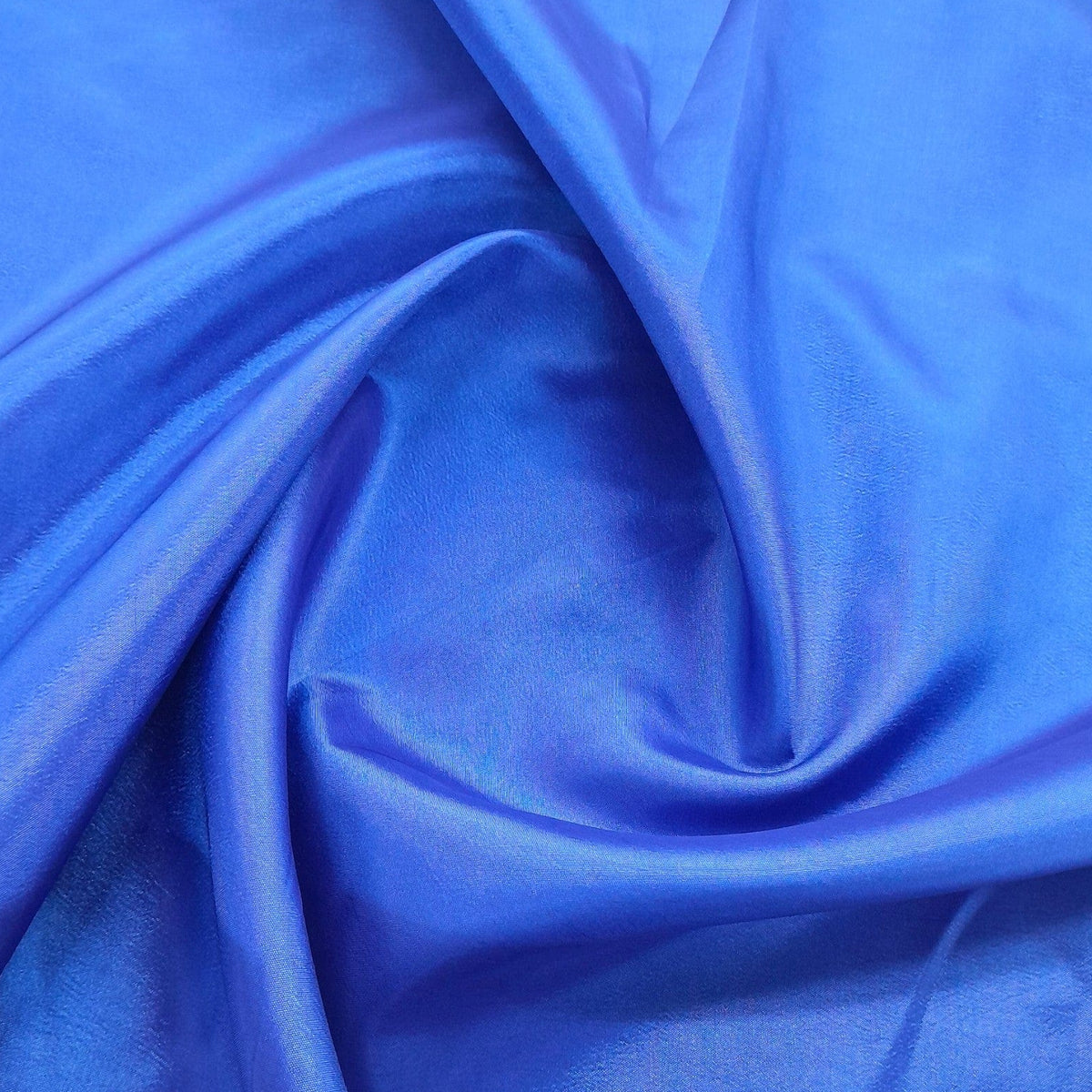 SANGANI TEXTILES Fabric Royal Blue Taffeta Plain 214 Collection 280cm