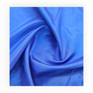 SANGANI TEXTILES Fabric Royal Blue Taffeta Plain 214 Collection 280cm