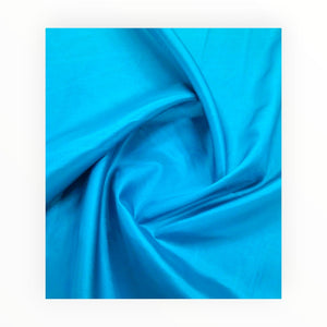 SANGANI TEXTILES Fabric Teal Taffeta Plain 214 Collection 280cm