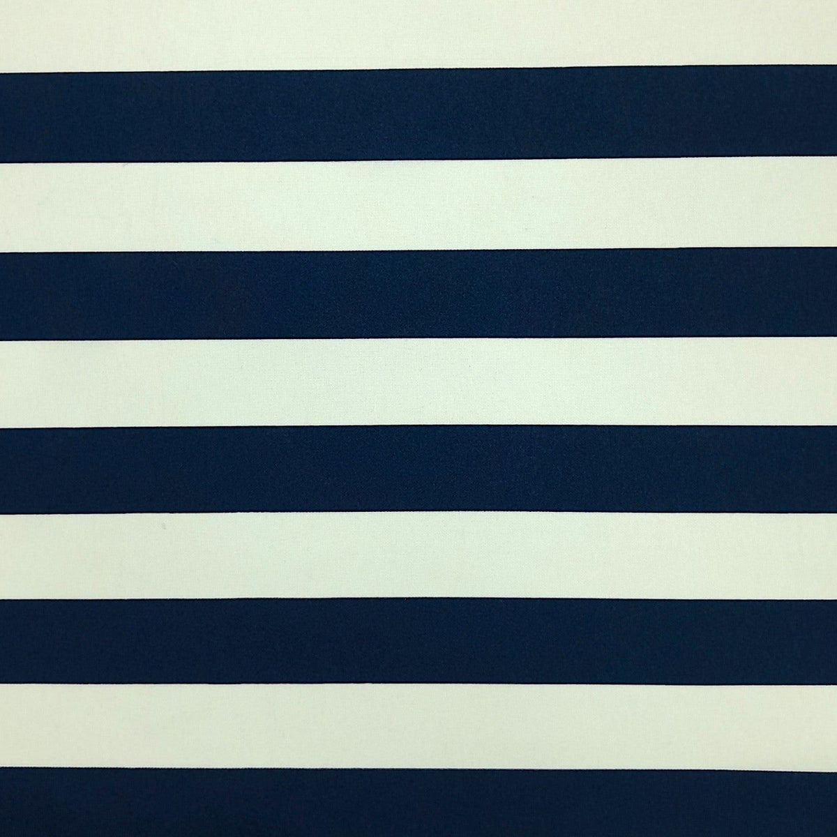 Sangani textiles Printed Mini Matt Printed Mini Matt Stripe Navy 140 cm