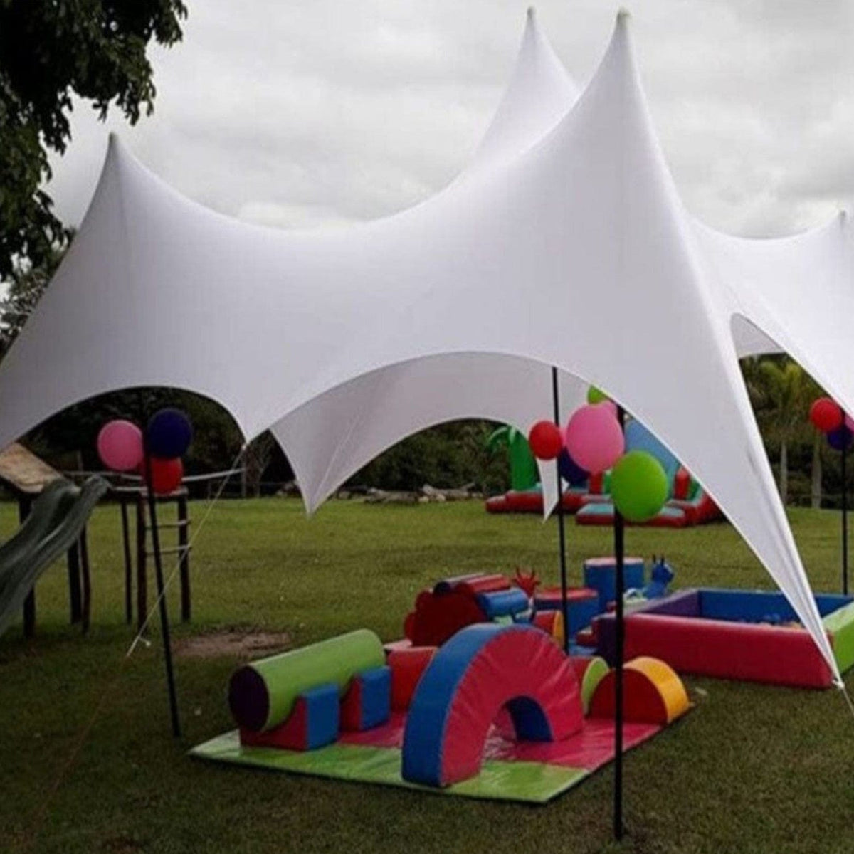 SANJAR 4 Way Stretch Tent W/Proof 4 Way Stretch Tent Waterproof Fabric 150 cm