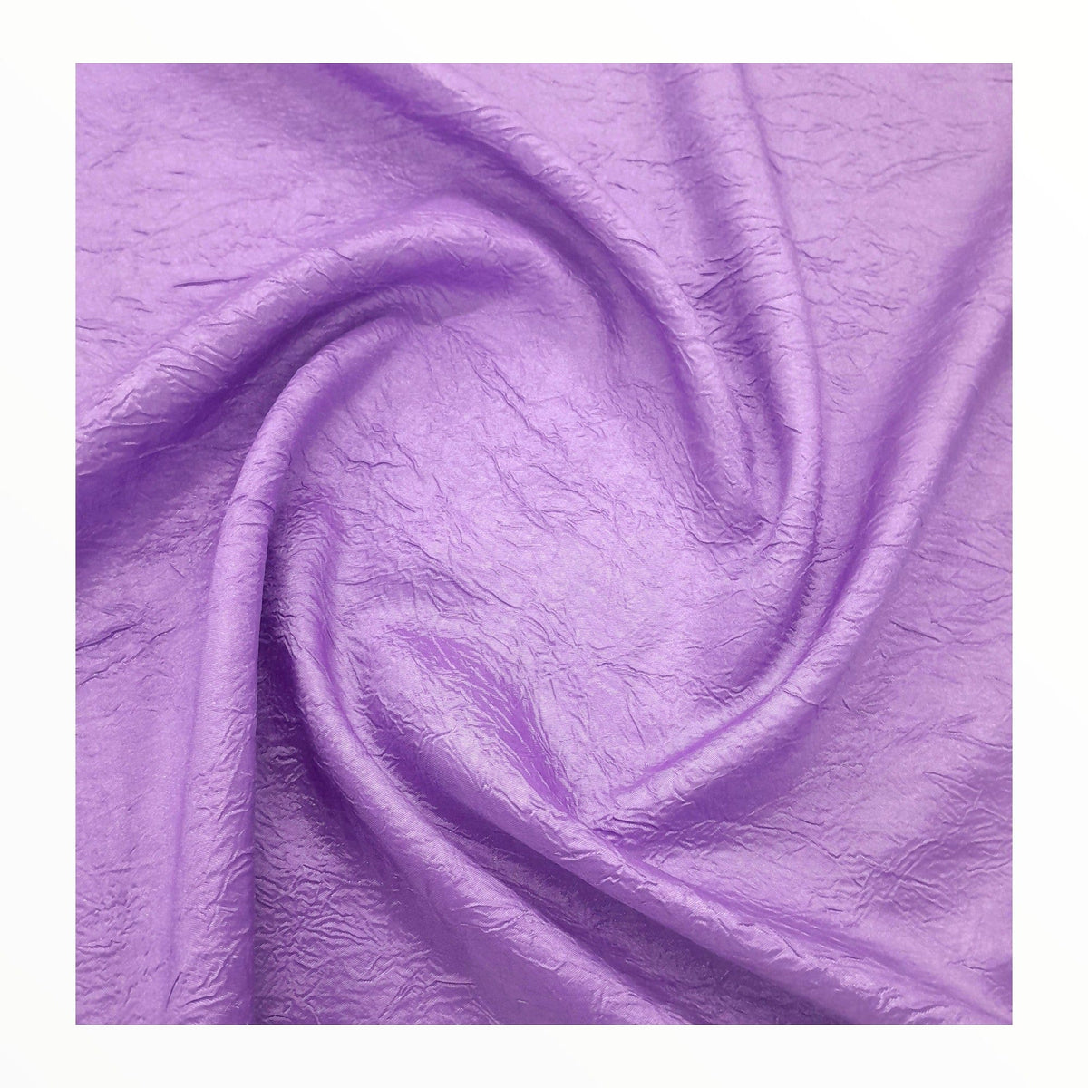 SANJAR Tafetta Fabric Lilac Taffeta Crushed 280cm