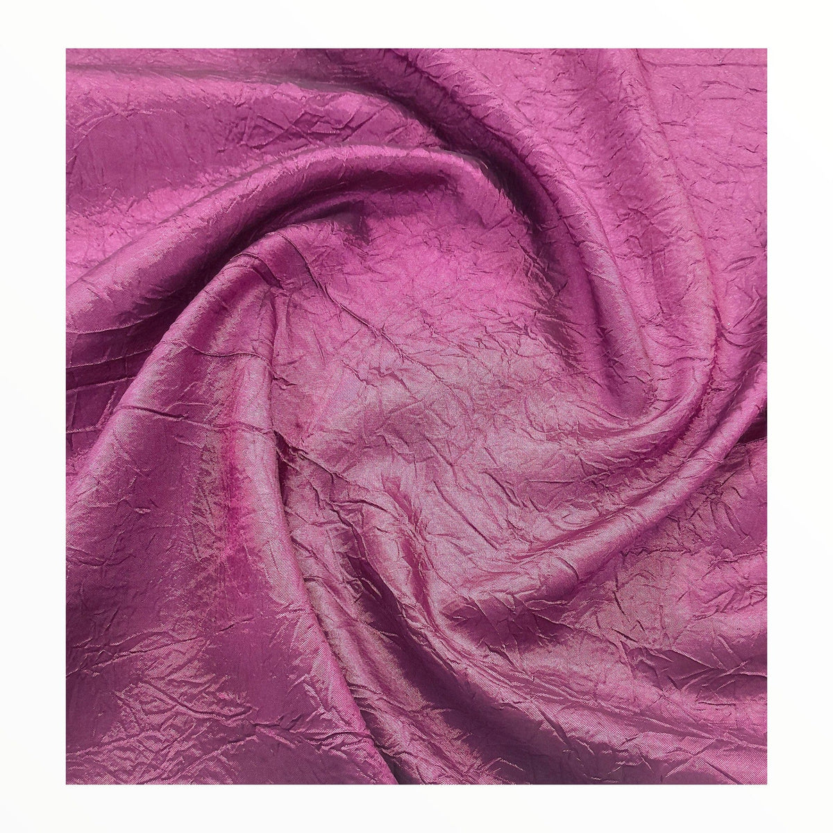 SANJAR Tafetta Fabric Plum Taffeta Crushed 280cm