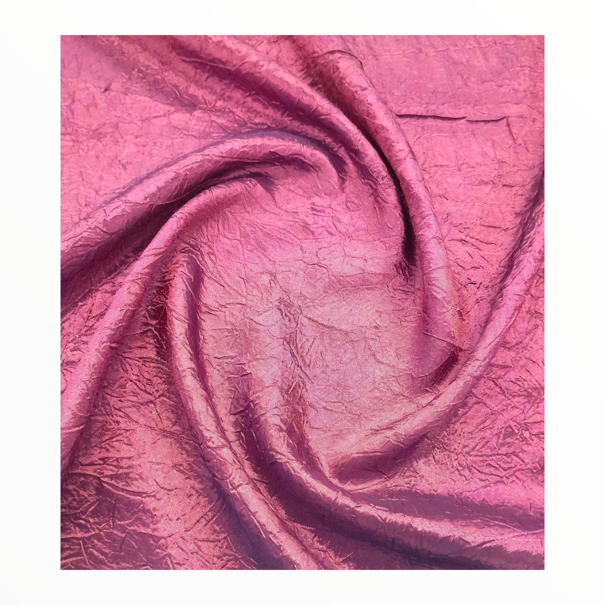 SANJAR Tafetta Fabric Purple/Blue Taffeta Crushed 280cm