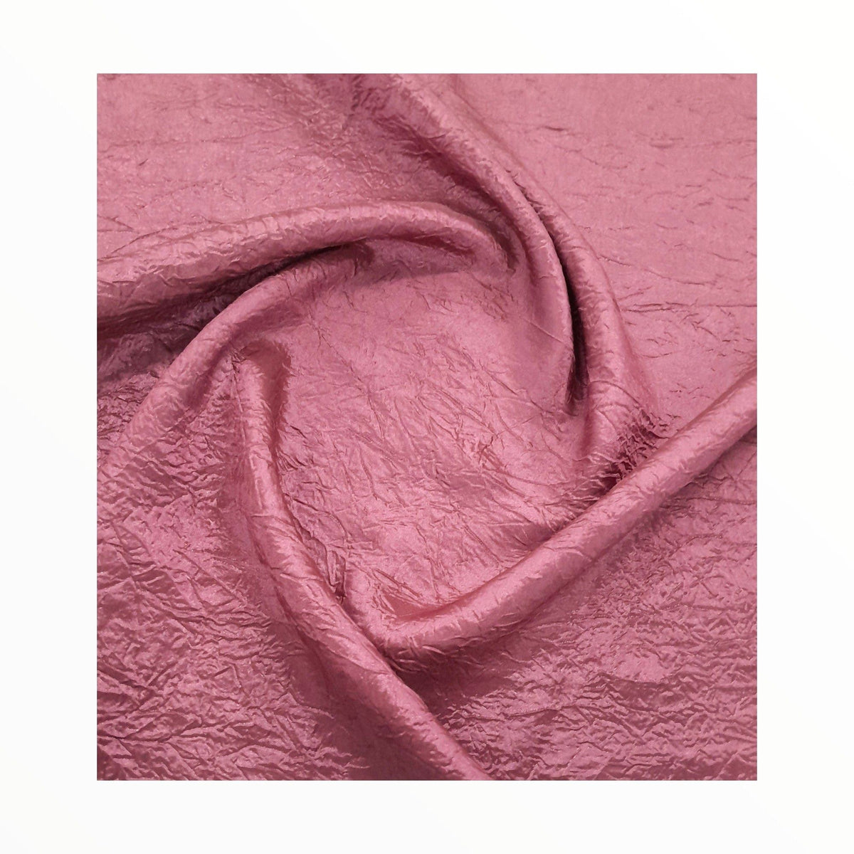 SANJAR Tafetta Fabric Rose gold Taffeta Crushed 280cm